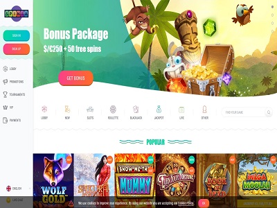 Spinia Casino Screenshot